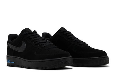 Nike Air Force 1 07 Black University Blue HV6223-001 Available Now