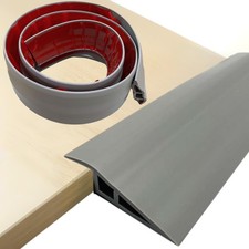1/2-3/5 Inch Height Threshold Ramps for Doorways Wheelchair Ramp 39 In Gray