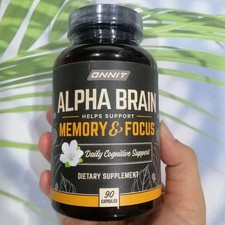 Alpha Brain Memory and Focus - 90 Capsules