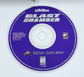 BLAST CHAMBER COMPLETE CIB Excellent Disc Reg Card 1996 Sega Saturn