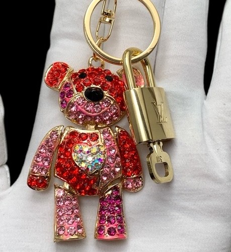✨100% AUTHENTIC LOUIS VUITTON LOCK &KEY on Unbranded keychain /bag-charm🛍️🥂🔐✨ - Picture 5 of 8