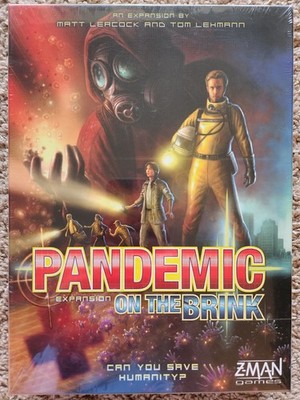 Pandemic: On the Brink Expansion Strategy Board Game- NEW IN SHRINK WRAP