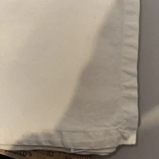 World market tablecloth hundred percent cotton 60” x 90” cream