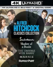 The Alfred Hitchcock Classics Collection 4K UHD Blu-ray Priscilla Lane NEW