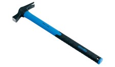 Martello da carpentiere leva chiodi 250Gr. con manico fibra da 45 Cm AUSONIA