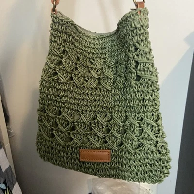 Straw Bag Crossbody - Image 1 of 4