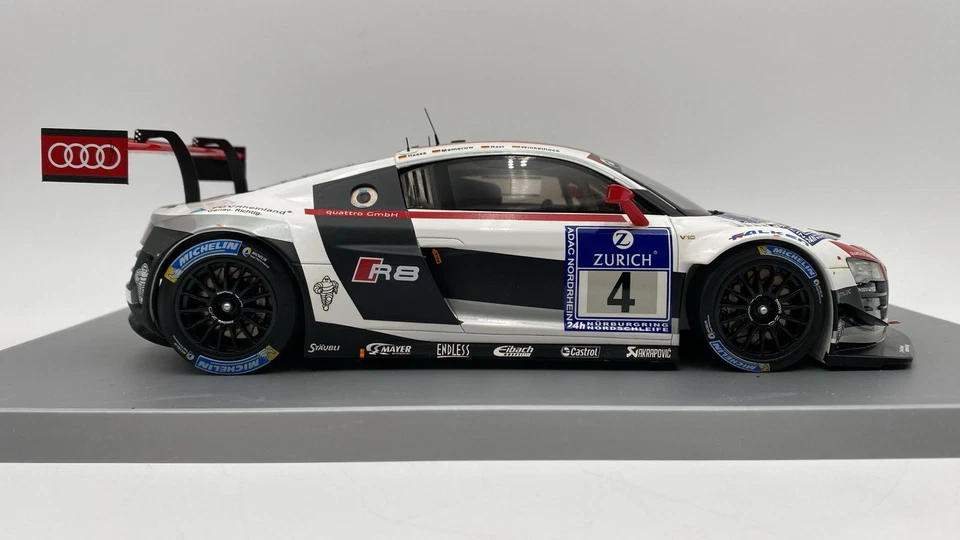SPA5021400315 Sparkmodel Audi R8 LMS Nurburgring 2014 1/18 - Immagine 4 di 4