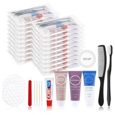 Travel Size Toiletries Bulk Homeless for Hygiene Kits Toiletry Set 40 Pack