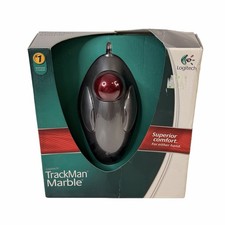 NEW Logitech TrackMan Marble Trackball Mouse ...