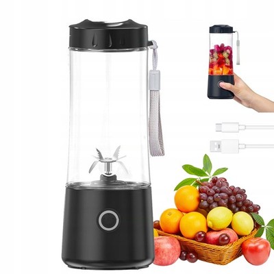 TRAGBARER MIXER SMOOTHIE MAKER MOBILER STANDMIXER ELEKTRISCHER MINI SAFTMIXER DE