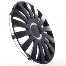 4x Radzierblenden 13 Zoll Radkappen Radblenden "Sail Black" schwarz passend für 4x Radzierblenden 13 Zoll Radkappen Radblenden "Sail Black" schwarz passend für
