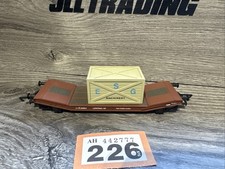 Hornby R6130 BR Lowmac EP Wagon E260844 with ESG Machinery Crate Load