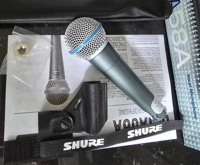 Shure Beta 58a Wireless Microphone for sale | eBay