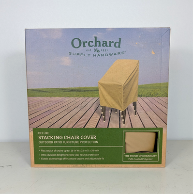 #ad Orchard Supply Hardware Stacking Chair Cover Outdoor Patio Chair Protector Water $14.99