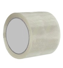 Wide Packing Tape 4 inch 1 Pack, Label Protection Tape, Clear, 72 Yards
