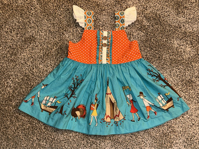 Eleanor Rose Meredith Thanksgiving Parade Top Size 6-7