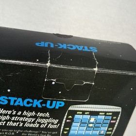 Stack Up⭐️TEST MARKET Matte Sticker Seal⭐️Complete NO Cart⭐️Nintendo NES GRAIL