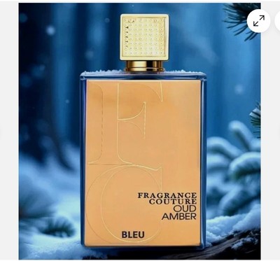 FRAGRANCE COUTURE OUD BLEU 3.4 oz Eau de Parfum   Long-Lasting Luxury Scent-Us