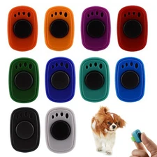 10 Pieces Dog Training Clicker Sound Training Pet Supplies For Doggy Kitten