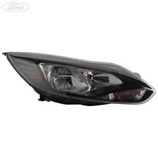 Genuine Ford Focus Mk3 Front O/S Headlight Headlamp Unit Black RHD 11-15 1873934