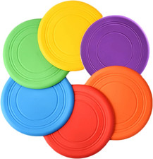 Kids Flying Disc Toy Outdoor Playing Lawn Game Disk Flyer for Kindergarten Teach
