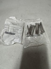 Lot Of 12 Packs Stainless Steel Socket Head Cap Screws M6 X 55mm 120 Pcs Lot Of 12 Packs Stainless Steel Socket Head Cap Screws M6 X 55mm 120 Pcs
