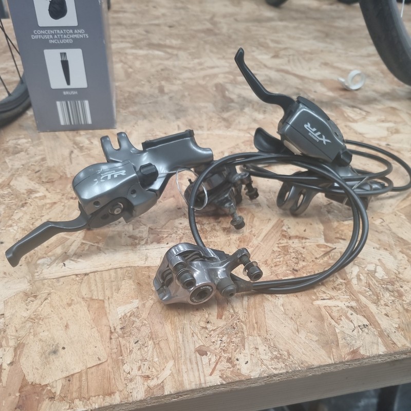 Shimano XTR ST-M965 Dual Combo Retro MTB Bike Disc Brake set front Rear Shifters