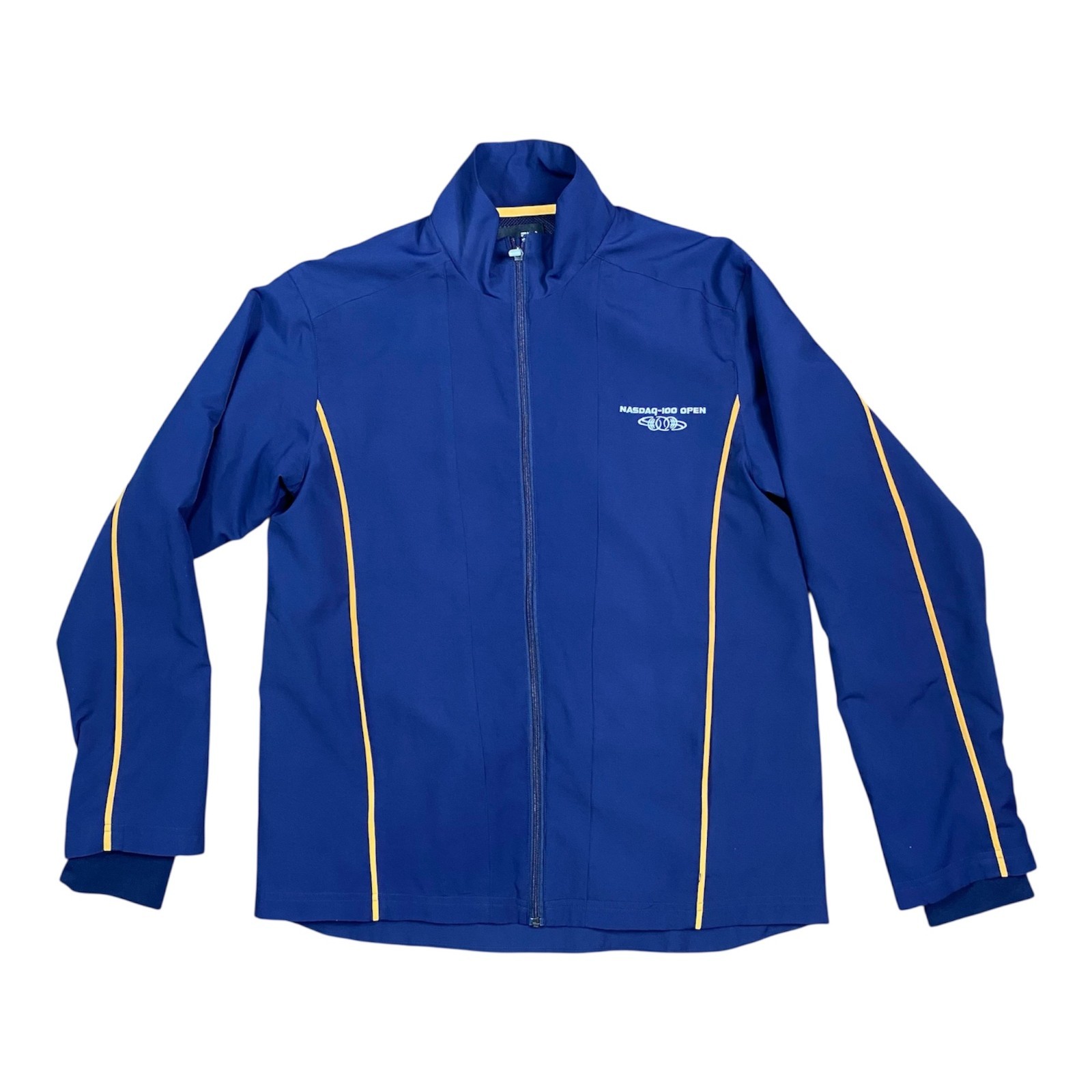 Nasdaq 100 Open Promozionale FILA Track Jacket Uomo Taglia Large Full Zip Stock