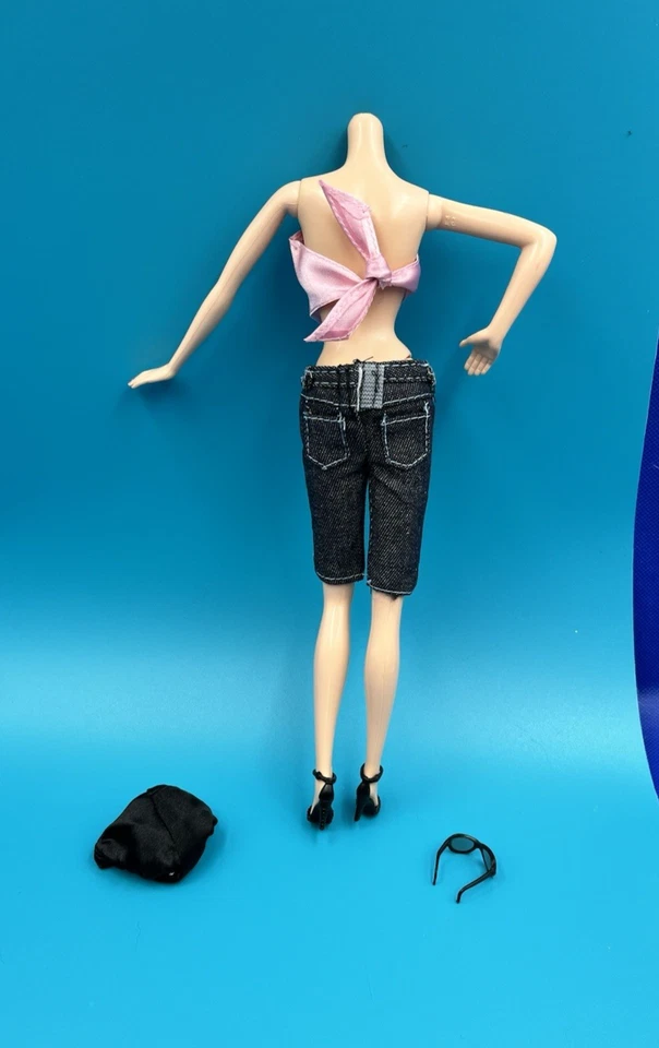 Barbie Doll Clothing TOP MODEL 2007 Fashion Model Muse Outfit, shoes, No doll - Image 2 of 4