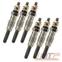 6X GlÜHkerze GlÜHkerzen FÜR Mercedes Benz E-KLASSE W124 S124 3.0 TD BJ 93-96