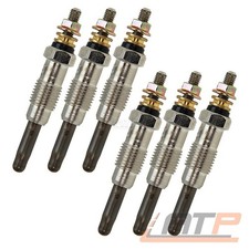 6x GLÜHKERZE GLÜHKERZEN FÜR MERCEDES BENZ E-KLASSE W124 S124 3.0 TD BJ 93-96
