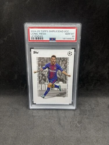 2024-25 Topps Simplicidad UEFA Club Competitions - Leyendas Lionel Messi