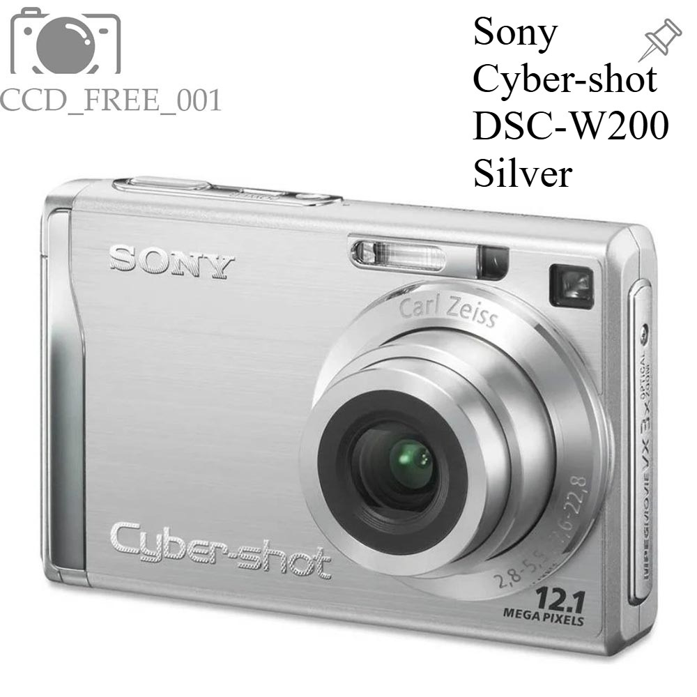 ソニー SONY Cyber-Shot DSC-W200 デジタルカメラ Sony Cyber-shot DSC-W200 Digital Camera 12.1MP 3x Optical Zoom 2.5