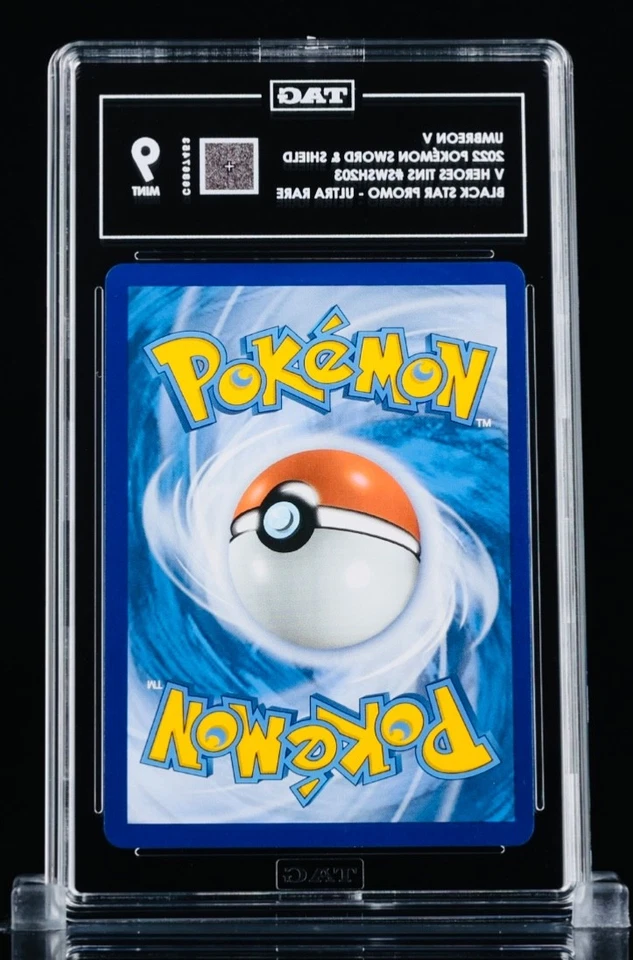 Umbreon V SWSH203 SWSH: Sword & Shield Promo Cards Holo TAG 9 Pokémon TCG 2022 - Image 2 of 2