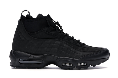 Nike Air Max 95 Sneakerboot Triple Black 806809-002 Men display picture 1