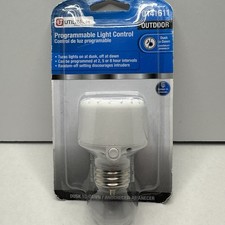 Utilitech Outdoor Dusk to Dawn Programmable S...
