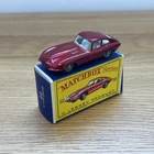 MATCHBOX Series Lesney 32 Jaguar ‘E’ Type Jaguar Red Mint Original D Box Vintage