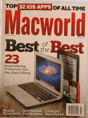 MacWORLD Magazine TOP 32 TOP ios APPS 23 Award Winning Products BEST of the BEST