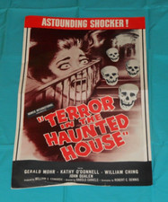 original Howco TERROR IN THE HAUNTED HOUSE PRESSBOOK