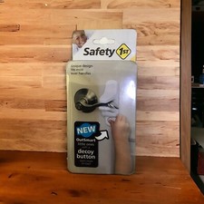 Safety 1st OutSmart Child Proof Door Lever Lock Kids Toddler Baby White HS289
