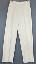VTG Pendleton Dress Pants Sz 8 Khaki Tan Career Wide Leg Stretch High Waist