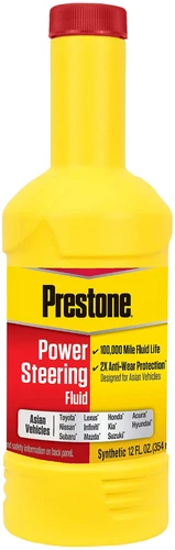 Prestone AS269 Power Steering Fluid for Asian Vehicles - 12 oz. Pack of 1