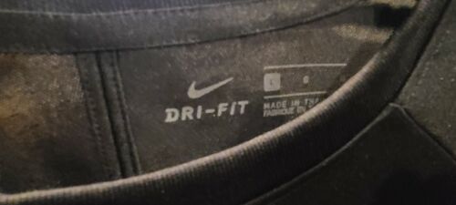 NWT Nike Dri-Fit Football Soccer Jersey Running Shirt Black CW6101-010 Men’s LG - Picture 3 of 7