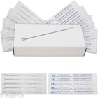New Hot 50PCS #10 U Pick Size Round Liner Premade Tattoo Needles Supply