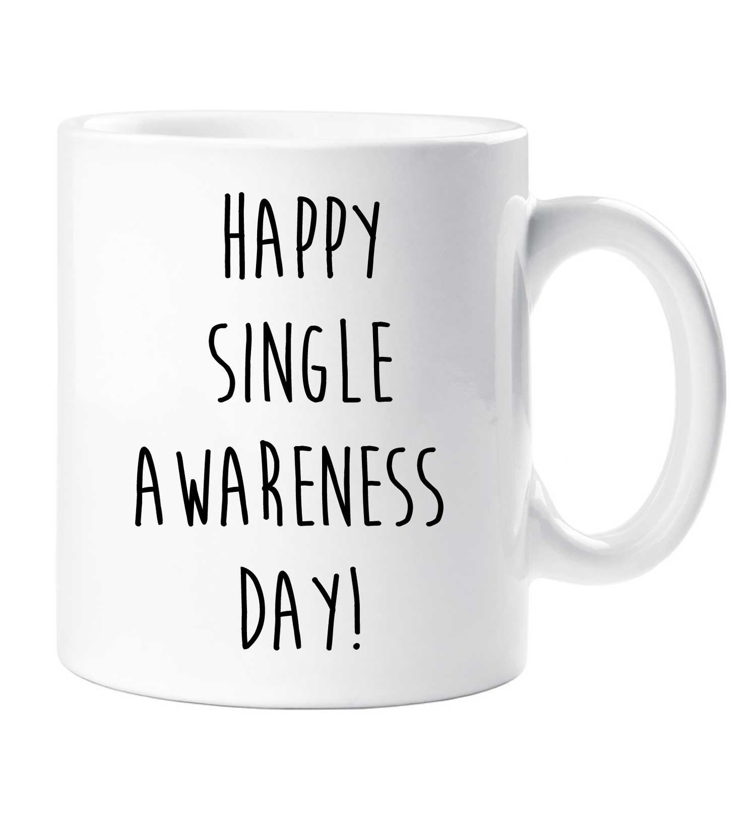 Single Mug Happy Single Awareness Day Mug Friend Birthday Valentines Christmas