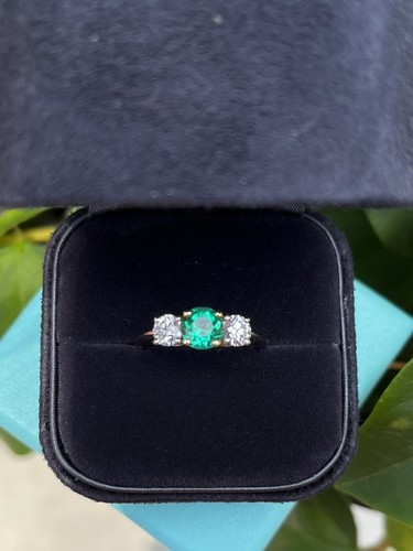 Tiffany \u0026 Co 18k Gold Platinum Green 