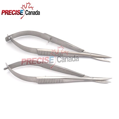 WESTCOTT TENETOMY SCISSORS 4.5'' CURVED AND STRAIGHT EYE SURGICAL INSTRUMENTS