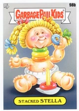2024 GARBAGE PAIL KIDS GPK KIDS AT PLAY BASE STACKED STELLA 98b NM