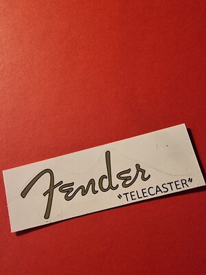  Telecaster Vintage Decal Spaghetti Schrift zur Reparatur in Waterslide