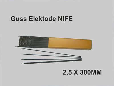   10 St./ 20 st  Gusselektroden  NiFe-c1 ø: 2.5 x 300 mm